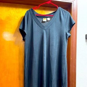 Gray t-shirt dress